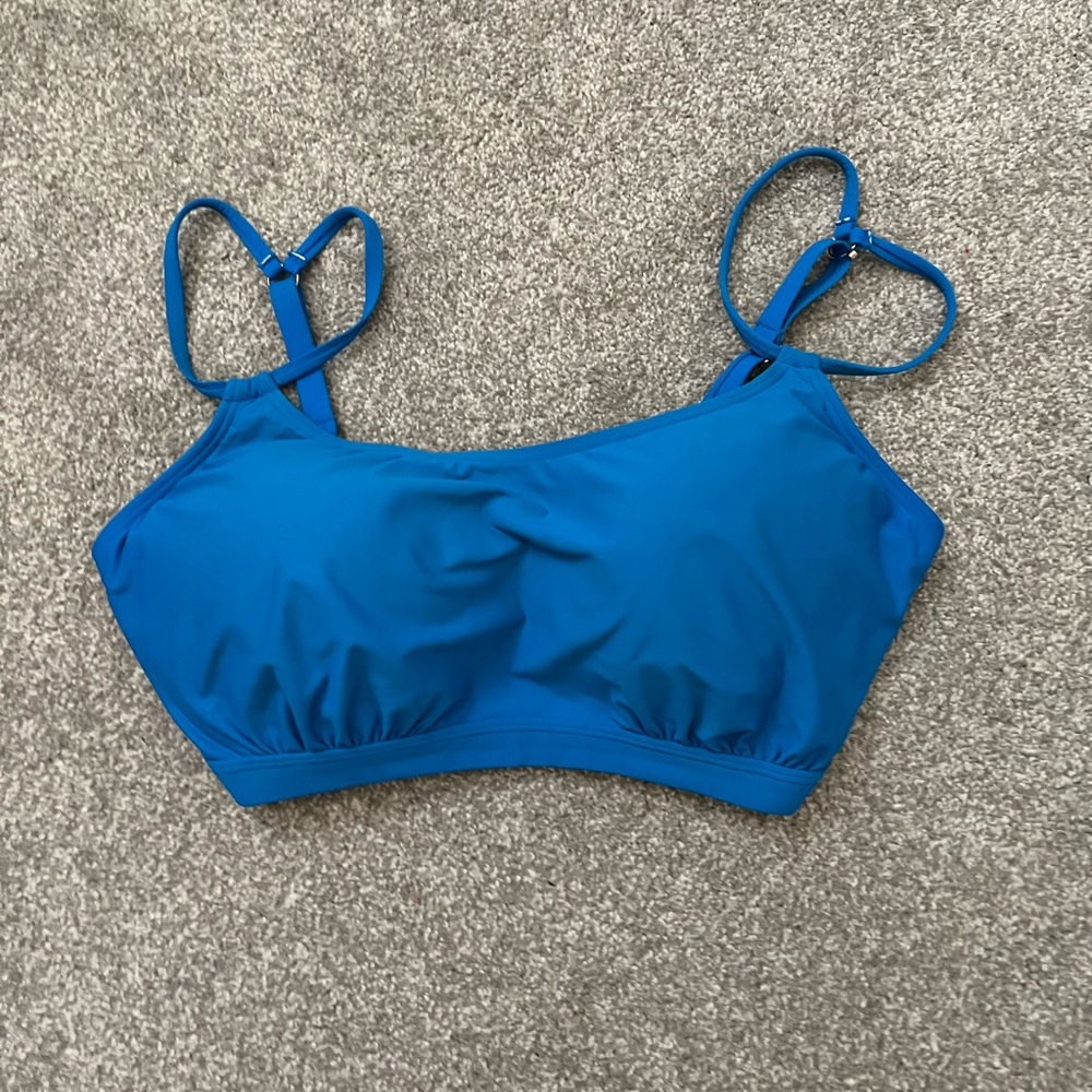 Bare Necessities Bright Blue sunsets Bikini top